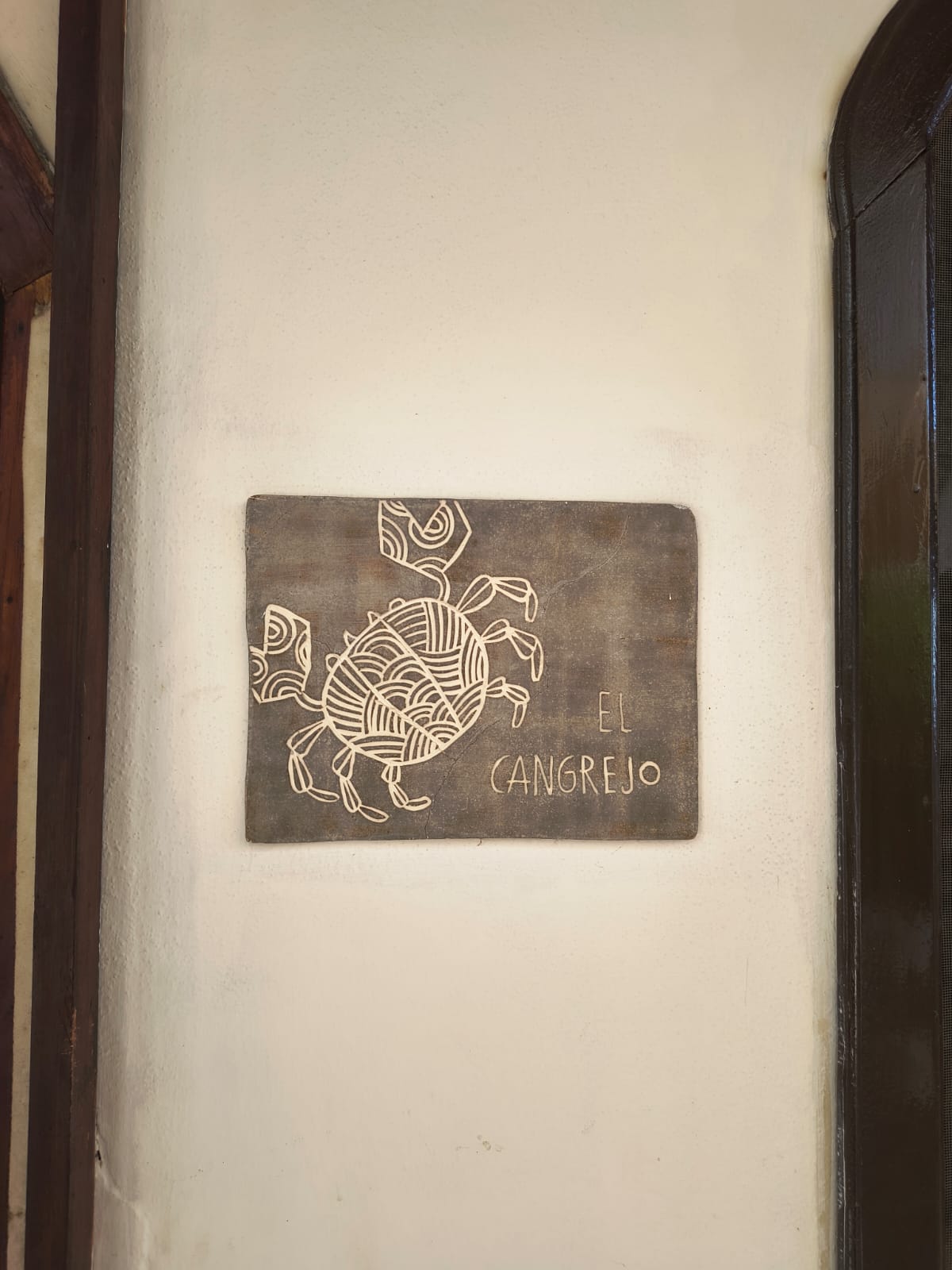 Cangrejo room name detail