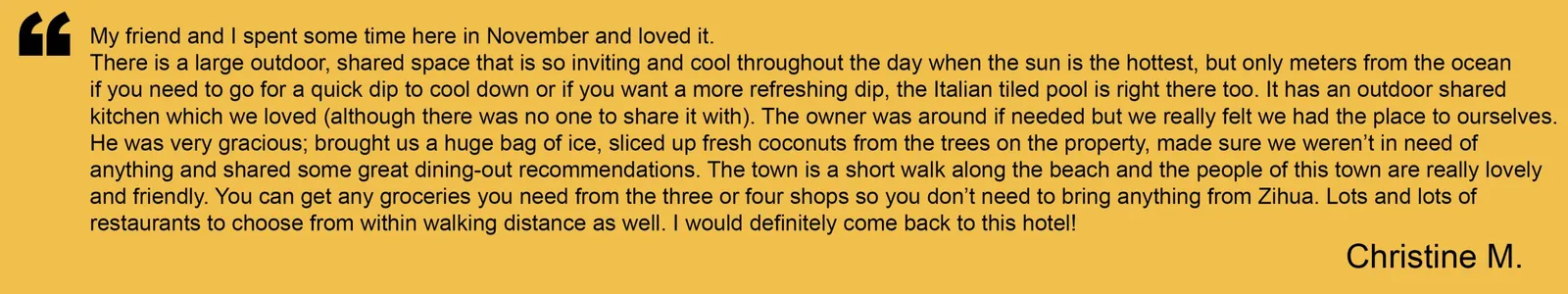 Guest review 6