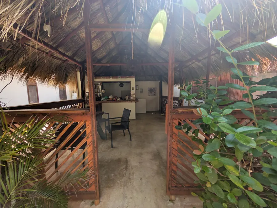 Palapa kitchen